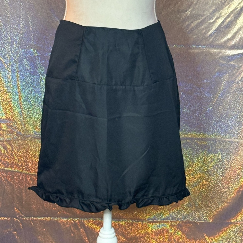 Banana Republic Silky Ruffle Mini Skirt
